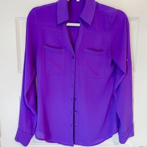 Express purple blouse - XS
